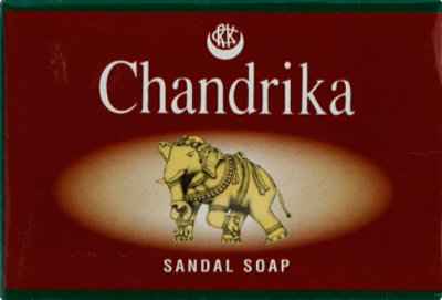 Chandrika Ayurvedic Sandal Soap - 75 Gram - Image 2