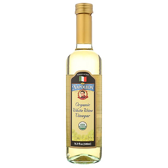 Napoleon Organic White Wine Vinegar - 16.9 FZ