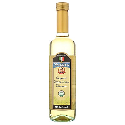 Napoleon Organic White Wine Vinegar - 16.9 FZ - Image 1