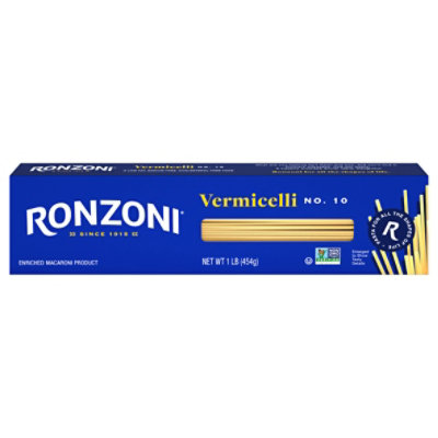 Ronzoni Pasta Vermicelli No. 10 - 16 Oz - Image 3