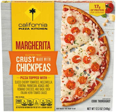 California Pizza Kitchen Chickpea Crust Margherita 12.3oz Box - 12.275 OZ - Image 2