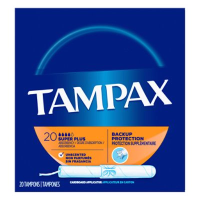 Tampax Tampons Plus Super - 20 CT - Image 1