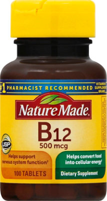 Nm Vitamin B-12 500mcg - 100 CT - Image 2