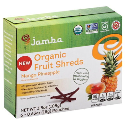 Jamba Organic Mango/pineapple Shreds - 6-.63 OZ - Image 1