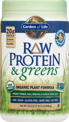 Garden Of Life Raw Protein Grn Vanilla - 19.3 OZ - Image 2