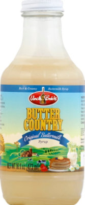 Uncle Bobs Butter Country Original Syrup - 16 FZ - Image 2