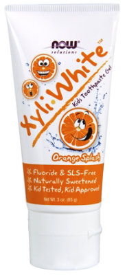 Now Kids Orange Toothpaste - 3 OZ - Image 1