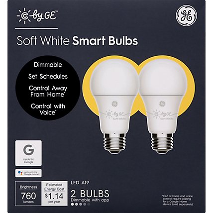 Ge C By Ge Smart Bulbs - Life - 2 CT - Image 2