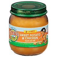 Earths Best Organic Chicken Sweet Potato Stage 2 Baby Food - 4 OZ - Image 1