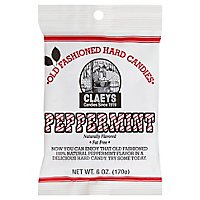 Claeys Peppermint Candy - 6 OZ - Image 1