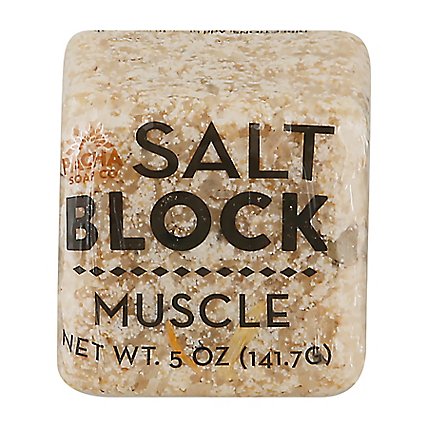 Pacha Soap Salt Block Muscle - 5 OZ - Image 1