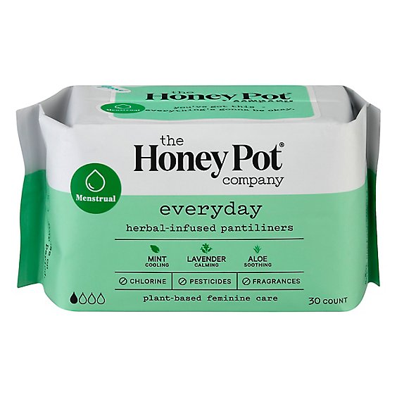 Honey Pot Pantiliners - 30 CT