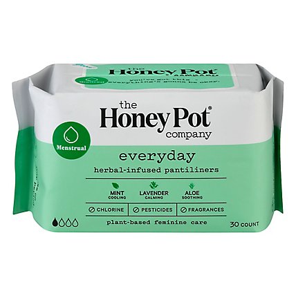 Honey Pot Pantiliners - 30 CT - Image 1