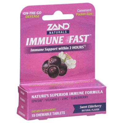 Zand Immune Fast Elderberry - 15 CT - Image 1