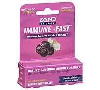 Zand Immune Fast Elderberry - 15 CT