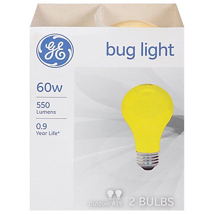 General Electric 60 Watt Bug Light - 2 CT - Image 3