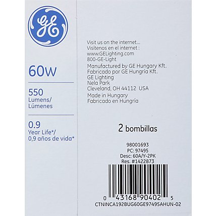 General Electric 60 Watt Bug Light - 2 CT - Image 4