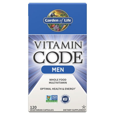 Garden Of Life Vitamin Code Mens Multi - 120 CT - Image 1