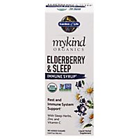 Garden Of Life Mykind Organics Elderberry And Sleep Immune Syrup - 6.59OZ - Image 3