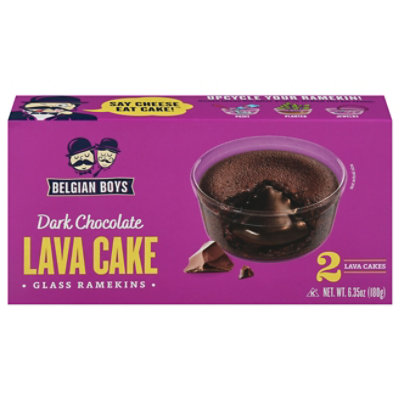 Belgian Boys Dark Chocolate Lava Cake - 6.35 OZ - Image 3