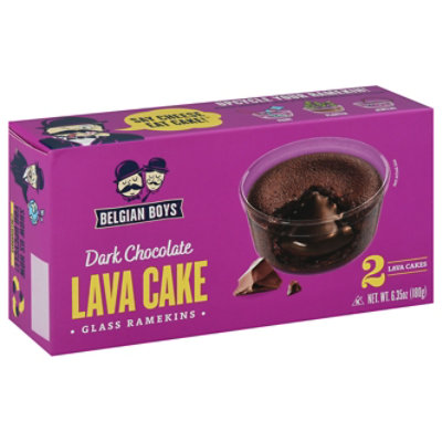 Belgian Boys Dark Chocolate Lava Cake - 6.35 OZ - Image 1