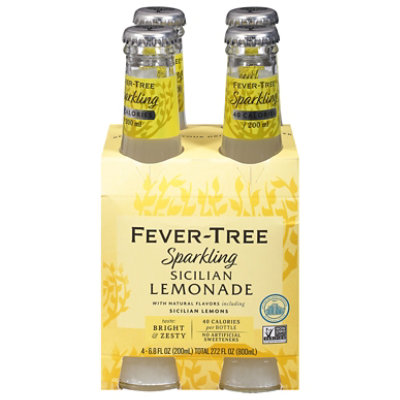 Fever-Tree Sparkling Lemon Water - 4-6.8 Fl. Oz. - Image 3