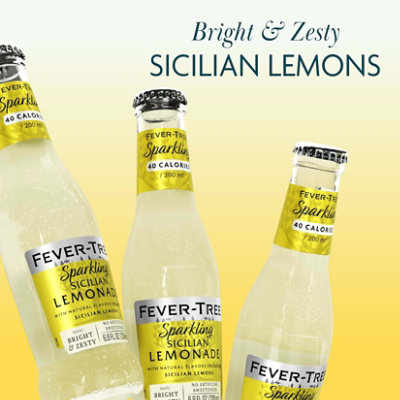 Fever-Tree Sparkling Lemon Water - 4-6.8 Fl. Oz. - Image 3