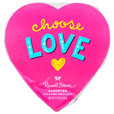 Asst Choc Encouragement Heart - 4.75 OZ - Image 1