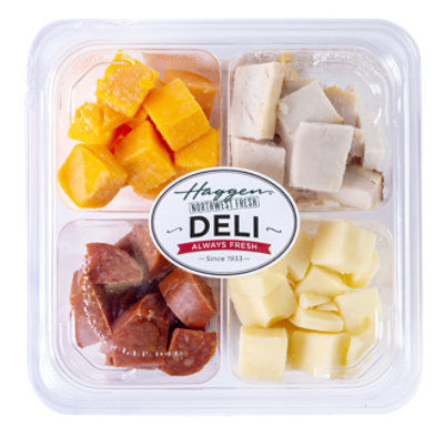 Haggen Sampler Salami & Cheese - Made Right Here Always Fresh - ea. - Image 1