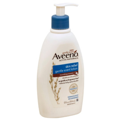 Aveeno Sr Coconut Lotion 12 OZ Vons