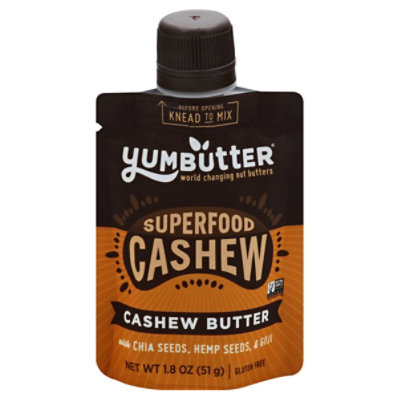 Yumbutter Cashew Butter Superfood - 1.8 OZ - Image 3