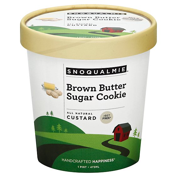 Snoqualmi Brown Buter Sugar Cookie Ice Cream - PT