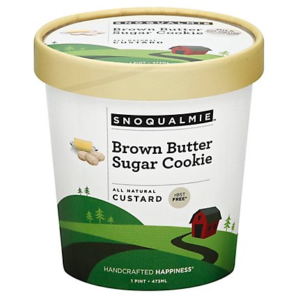 Snoqualmi Brown Buter Sugar Cookie Ice Cream - PT - Image 1