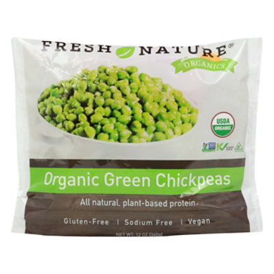 Fresh Nat Og Grn Chickpeas - 12 OZ - Image 1