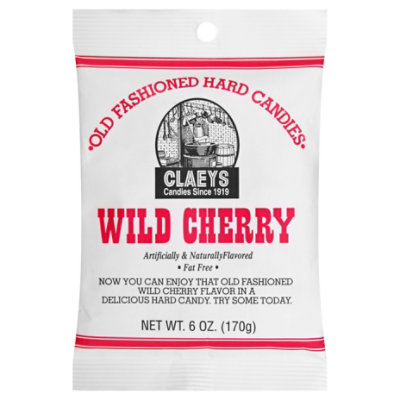 Claeys Wild Cherry - 6 OZ - Image 1