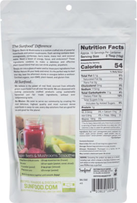 Sunfood Powder Organic Beets - 5.31 OZ - Image 5