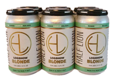 Half Lion Log Show Blonde - 6-12 FZ - Image 1