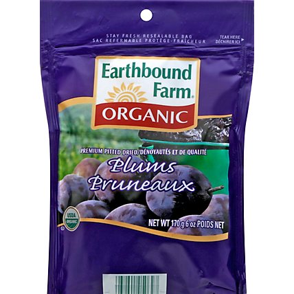 Earthbound Farm Gusseted Dried Plums - 6 OZ - Image 2