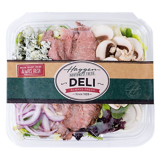 Haggen Beef & Blue Green Salad - Made Right Here Always Fresh - Ea.