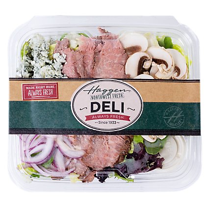 Haggen Beef & Blue Green Salad - Made Right Here Always Fresh - Ea. - Image 1