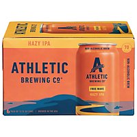 Athletic Brew Free Wave Hazy Ipa In Cans - 6-12 FZ - Image 2