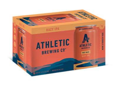 Athletic Non-Alcoholic Free Wave Hazy Ipa In Cans - 6-12 Fl. Oz. - Image 3