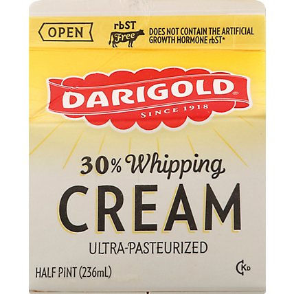 Darigold Whip Cream Half Pint - 8 Fl. Oz. - Image 2
