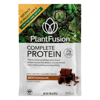 Plant Fusion Complete Protein Chocolate Single - 1.06 OZ - Image 3