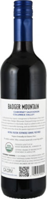 Badger Mtn Cabernet - 750 ML - Image 4