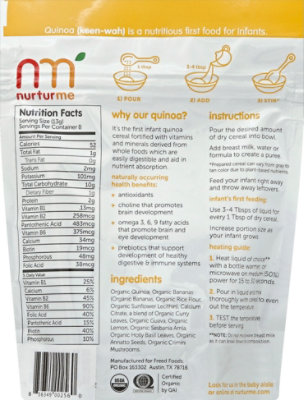 Nurturme Quinoa Banana Cereal - 3.7 OZ - Image 3