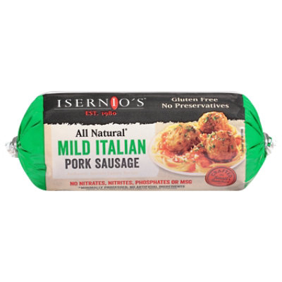 Isernios Pork Roll Mild Italian - 16 OZ - Image 3