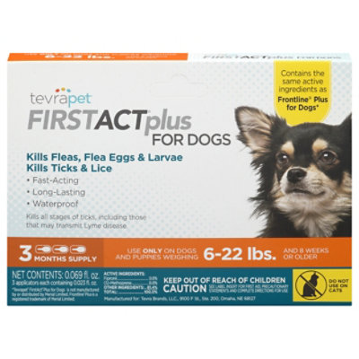 Tvrpt Firstact Plus Dogs Med - 3 CT - Image 3