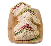 Haggen All American Club Sandwich - Made Right Here Always Fresh - Ea.