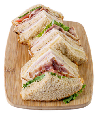 Haggen All American Club Sandwich - Made Right Here Always Fresh - Image 1